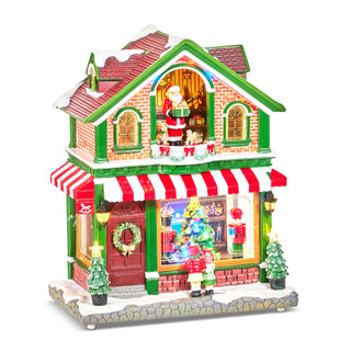16" Lighted Musical Toy Shop SHIPS 9/1/2026