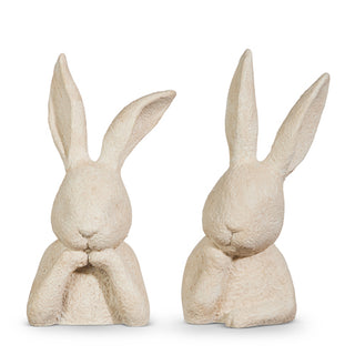 10" RABBIT BUST WITH STRAIGHT EARS