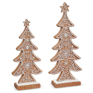 15" Gingerbread Trees (LARGE ONLY) SHIPS 9/1/2026