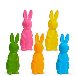 20" Bright Flocked Bunny (YELLOW ONLY)