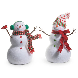 18" Snowman Plush Tabletop (RIGHT ONLY) SHIPS 9/1/2026