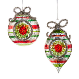 4" Vintage Witch Eye Ornament - DOUBLE POINT ONLY