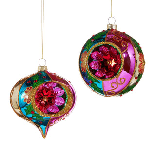4" Multicolor Witch Eye Ornament (LEFT ONLY) SHIPS 9/1/2026