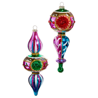 7.5" Multicolor Witch Eye Ornament (LEFT ONLY) SHIPS 9/1/2026