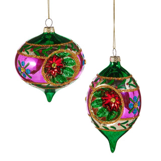 5.5" Multicolor Witch Eye Ornament (LEFT ONLY) SHIPS 9/1/2026