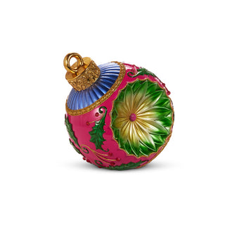 18" Vintage Multicolor Ornament Decor