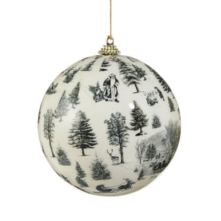 4" Through the Woods Ball Ornament