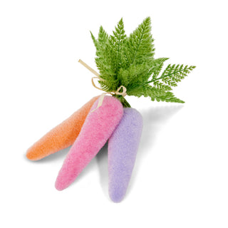 12" FLOCKED CARROT BUNDLE OF 3