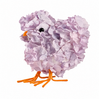 3.5" x 3.94" x 2.4" Hydrangea Chick Color Purple