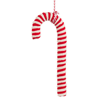 10" Wrapped Candy Cane Ornament SHIPS 9/1/2026