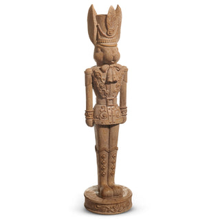 22" Natural Look Easter Bunny Nutcracker