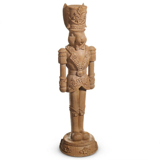 27.5" Natural Look Easter Bunny Nutcracker