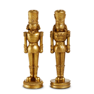 10" Nutcracker Candlesticks (RIGHT ONLY) SHIPS 9/1/2026