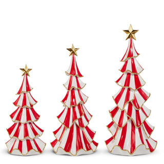 18.5" Striped Ruffle Tree (LARGE ONLY) SHIPS 9/1/2026
