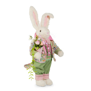 24" Mr. Bunny with Pink Accents