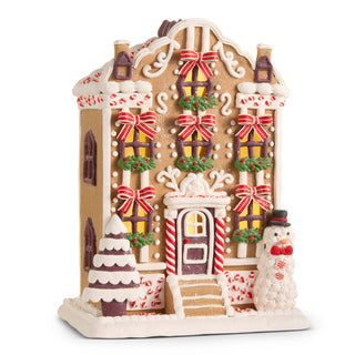 11" Gingerbread Lighted Townhouse SHIPS 9/1/2026