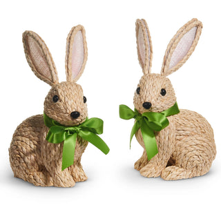 9.5" Natural Woven Bunny (RIGHT ONLY)