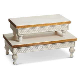 15" White Risers (SMALL ONLY)