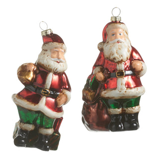 5.75" Antique Santa Ornament (LEFT ONLY) SHIPS 9/1/2026