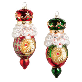 6.5" Plaid Nutcracker Ornament (RED ONLY) SHIPS 9/1/2026