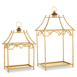 17.5" Pagoda Open Lanterns (SMALL ONLY)SHIPS 9/1/2026