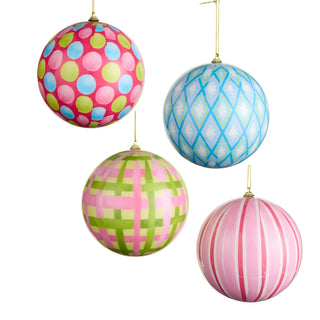 6" Christmas Cheer Ornament (TOP LEFT ONLY) SHIPS 9/1/2026