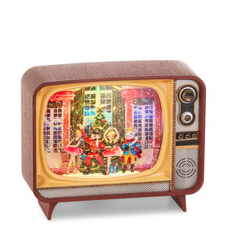 8" Musical Enchanted Nutcracker Lighted Water TV SHIPS 9/1/2026