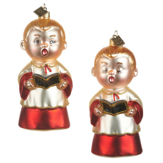 EC 5" Holly Street Choir Ornament (EYES OPEN ONLY) SHIPS 9/1/2026