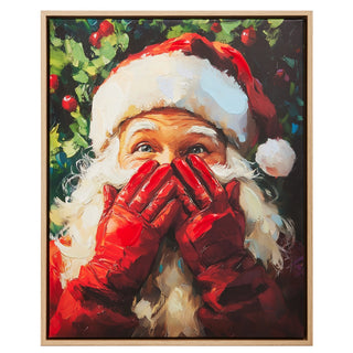 19.5" Santa's Secret Wall Art SHIPS 9/1/2026