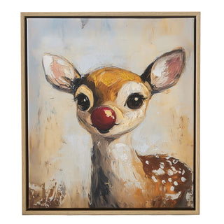 15.5" Red Nose Wonder Wall Art SHIPS 9/1/2026