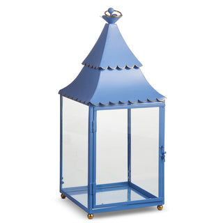 18.5" Dark Blue Lantern