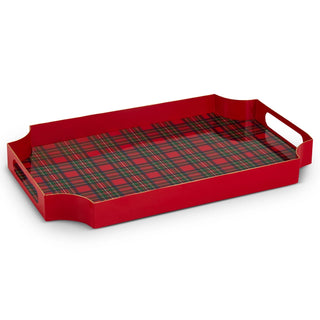 16" Tartan Plaid Tray SHIPS 9/1/2026