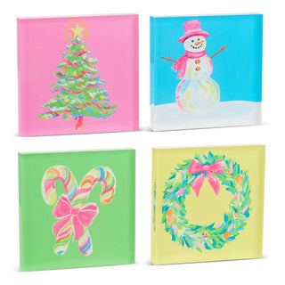 6" Candy Pop Acrylic Block (TOP LEFT ONLY) SHIPS 9/1/2026
