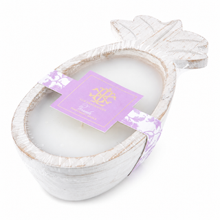 Veranda - Pineapple Wooden Bowl Candle