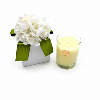 Cape Jasmine 14 oz Flower Box Candle