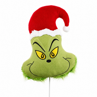 24" Grinch Stem WH/GR/RD