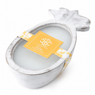 Citron - Pineapple Wooden Bowl Candle