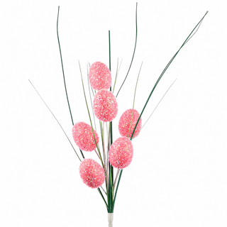 23.5" Easter Eggs Spray Pink PK