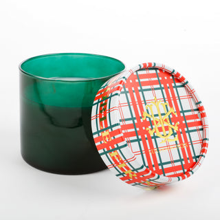 Noble Fir 2 Wick Candle With Decorative Lid