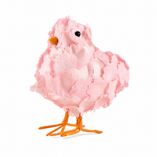 3.5" x 3.94" x 2.4" Hydrangea Chick Color Pink