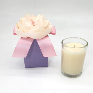 Spring Hyacinth 8 oz Flower Box Candle