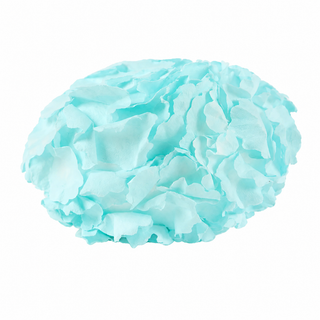 3.5" x 2.4" x 2.4" Hydrangea Egg Hanging Ornament Color Blue
