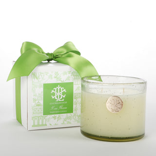Lime Blossom 13 oz Candle in White Box with Bow
