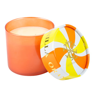Orange Vanilla 15 oz 2 Wick Lidded Candle