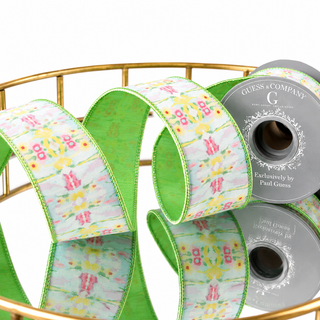 2.5" TIE & DYE DIGITAL PRINT ON DUPION 5 YD