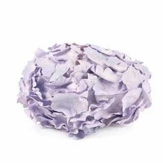 3.5" x 2.4" x 2.4" Hydrangea Egg Hanging Ornament Color Purple