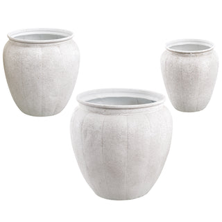 15"Hx14"D Metal Planter (SMALL ONLY)