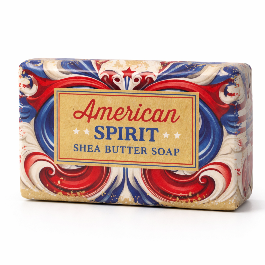 American Spring Soap 6.4oz Wrap Garden Soap American Spirit – Guess and Company