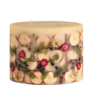 Rosy Rings Centerpiece Botanical Candle - Spicy Apple