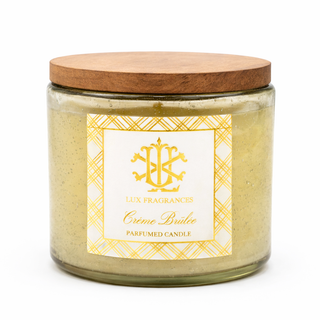 Creme Brulee 12oz Clear Glass w/Stain Lid